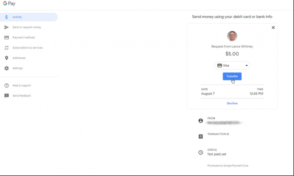 Cómo enviar o recibir dinero usando Gmail en tu teléfono Android