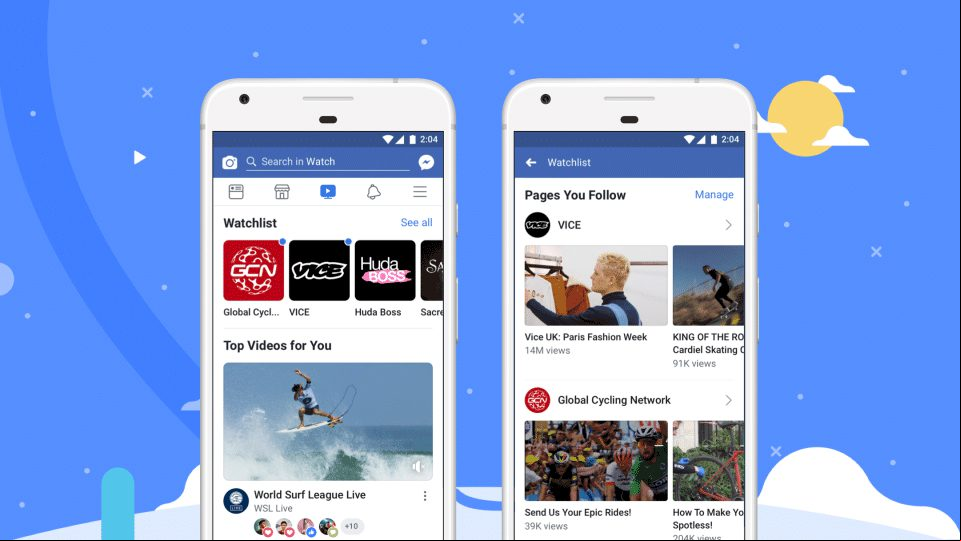Facebook Watch: El rival de Youtube y Netflix, llega a España