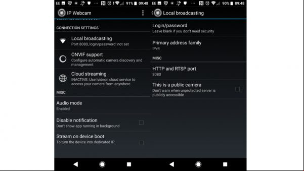 Cómo usar un teléfono Android como una webcam en tu ordenador