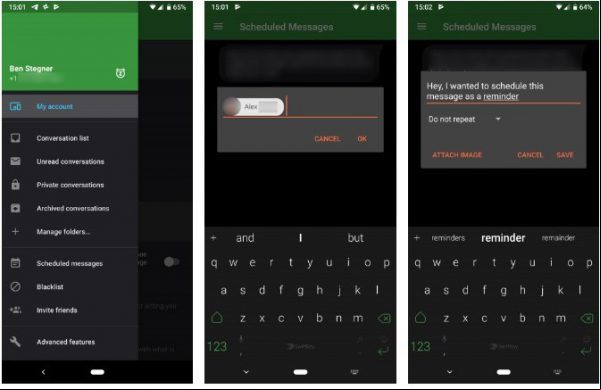 mensajes SMS en Android