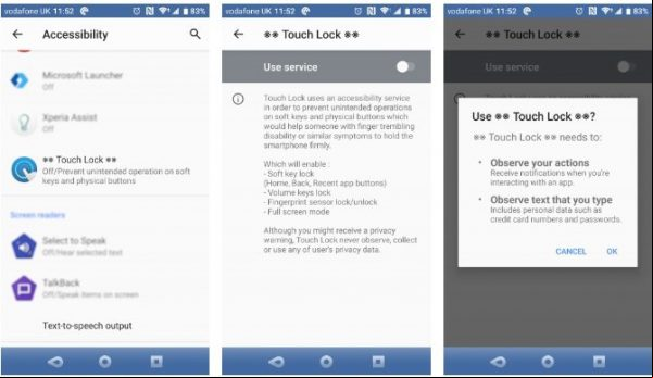 Cómo deshabilitar la entrada de pantalla táctil en Android