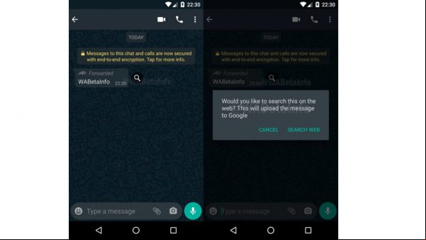 WhatsApp combate noticias falsas con nueva función de búsqueda
